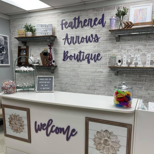 Feathered Arrows Boutique opened Aug. 14 at 1714 Roman Forest Blvd., New Caney. (Courtesy Feathered Arrows Boutique) 