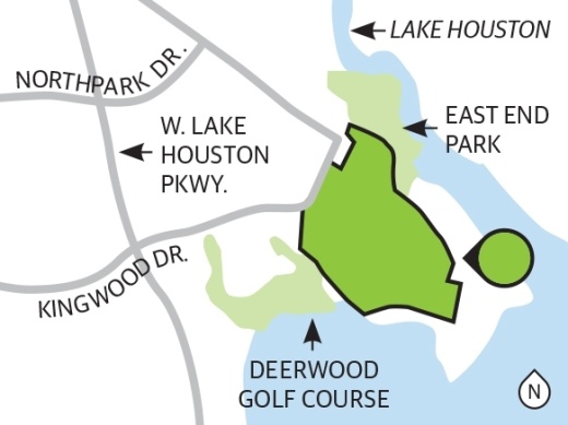 Located off Kingwood Drive between Deerwood Golf Course and East End Park, Kingwood Kings Point Village comprises 1,592 single-family homes and is zoned to Humble ISD. (Ronald Winters/Community Impact Newspaper)