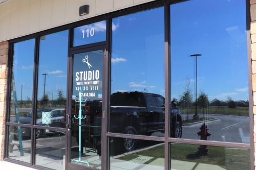 The new hair salon, Studio Twelve.Twenty.Eight, is now open at 2610 Main St. Ste. 110, Buda. (Zara Flores/Community Impact Newspaper)