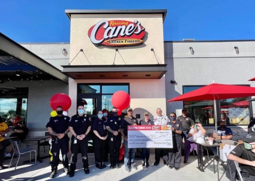 Raising Cane’s Chicken Fingers celebrated its grand opening in Humble on Nov. 16. (Courtesy Champion Management) 