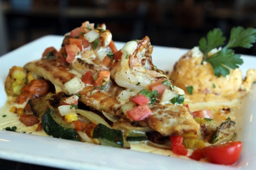 fish and shrimp dish