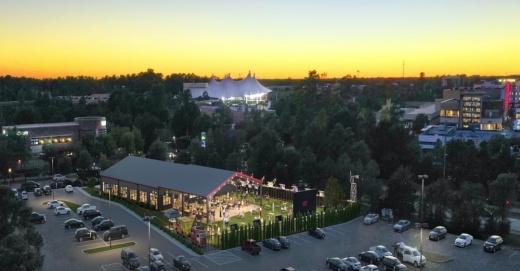 Kirby Ice House will build a location on over 4 acres in The Woodlands Town Center. (Courtesy Howard Hughes Corpp.)