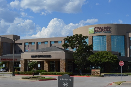 Cedar Park Regional Medical Center is located at 1401 Medical Parkway, Cedar Park. (Taylor Girtman/Community Impact Newspaper)