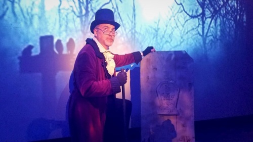 Jordan Tomenga as Scrooge