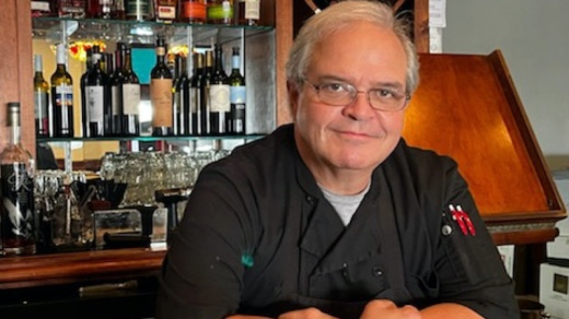 Romer Perez is the owner and head chef of Apollonia’s Italian Kitchen in Richardson. (Photos by Erick Pirayesh/Community Impact Newspaper)