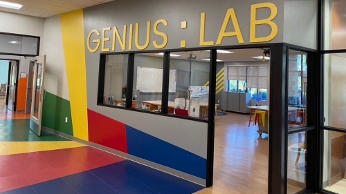 Included in Holy Trinity Episcopal School's $2 million expansion is the campus' new genius lab, which allows students to apply their knowledge of science, technology, engineering and math with hands-on activities and learning tools. (Courtesy Holy Trinity Episcopal School)