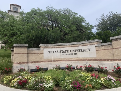 Texas State University purchased a residence for the incoming president northwest of campus. (Joe Warner/Community Impact Newspaper)