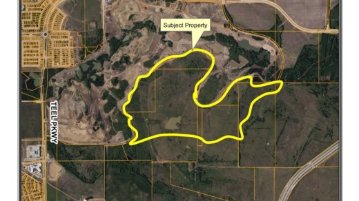 Commissioners on Nov. 22 voted to approve a density change to preliminary plans for The Preserve, a neighborhood that city documents said could include 565 single-family homes at the northeast corner of Teel and Panther Creek Parkways. (Courtesy city of Frisco)