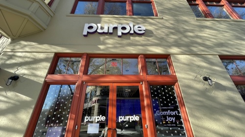 Purple is now open in Southlake Town Square. (Sandra Sadek/Community Impact Newspaper)