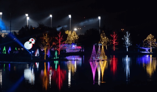 Light Up the Lake is a three-day festival at Old Settlers Park. (Courtesy city of Round Rock)