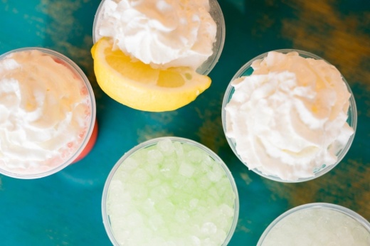 The specialty soda and treat shop offers a variety of beverages ranging from Italian sodas and Fiiz Freezes to frozen lemonade and fruit smoothies. (Courtesy Fiiz Drinks) 