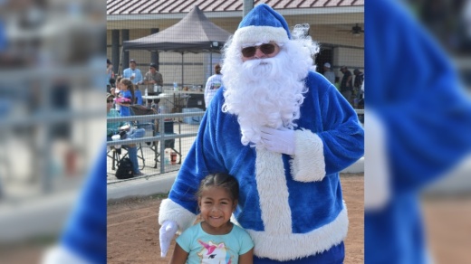 The Georgetown Police Department's Blue Santa program will assist a toy drive at Cook-Walden Davis Funeral Home on Dec. 11. (Courtesy Photo)
