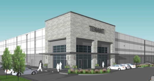 rendering of building