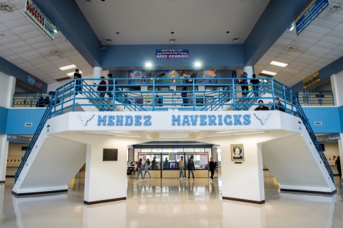 Consuelo Mendez Middle School has consistently received poor ratings from the Texas Education Agency. (Community Impact Newspaper)
