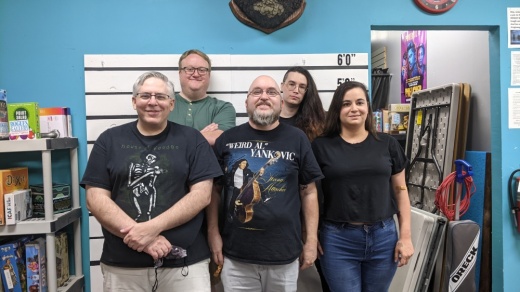 Rogues Gallery staff are comics and gaming experts and are available to help customers find what they need. (Photos by Carson Ganong/Community Impact Newspaper)