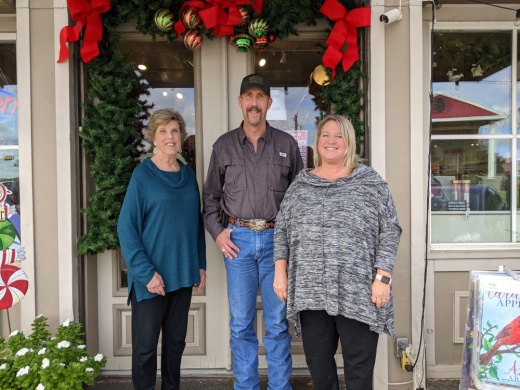 From left, Janet Widmer, Matt Widmer and Kim Kubula form the ownership team for Creative Touch. (Photos by Carson Ganong/Community Impact Newspaper)