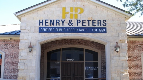 Henry & Peters building entrance