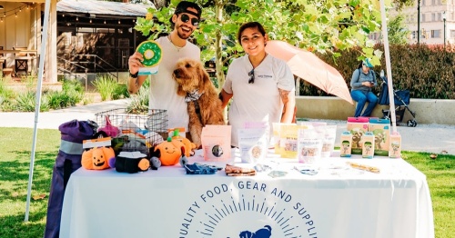 Southpaw Waggery is a regular vendor at the monthly Legacy Park Downtown Dog Market, which on Dec. 11 will feature a dog parade and costume contest. (Courtesy Dog Guide San Antonio)