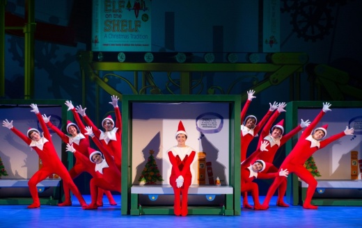 "The Elf on the Shelf: The Musical” will bring guests to the North Pole to glimpse into the lives of Santa’s Scout Elves in the original Christmas musical. (Courtesy Mills Entertainment)