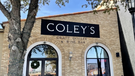 Coley’s Craft Coffee & Wine Bar is the new name of Global Peace Factory Coffee at 1377 Legacy Drive, Ste. 100, Frisco. (Matt Payne/Community Impact Newspaper)