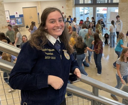 Senior Amanda Hoffmann became a Ford Leadership Scholar in November and plans to begin her yearlong community service project in January. (Courtesy Amanda Hoffman)