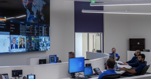 The newly opened Alamo Regional Security Operations Center at Port San Antonio is a collaboration between the city of San Antonio and CPS Energy designed to help protect local governments and utilities from hackers and other cyberspace threats. (Courtesy Port San Antonio)
