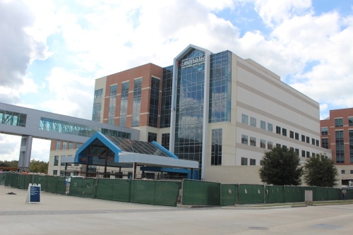 Houston Methodist The Woodlands Hospital is undergoing an expansion. (Andrew Christman/Community Impact Newspaper)