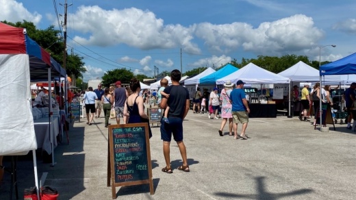 The Tomball Farmers Market will host a special holiday sunset market on Dec. 22. (Chandler France/Community Impact Newspaper)