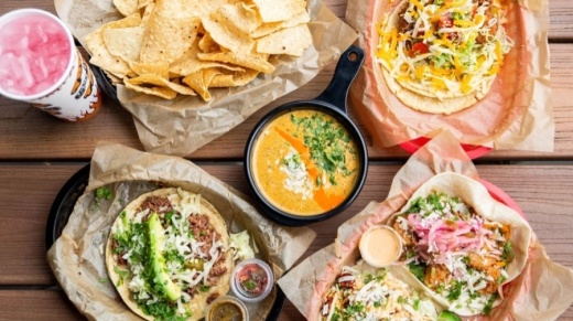 The location will give green chile queso away to the first fans to arrive at a Jan. 12 event. (Courtesy Torchy's Tacos)