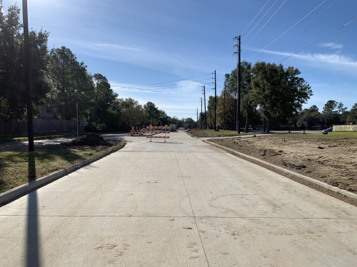 A project to widen El Dorado Boulevard from two to four lanes between Clear Lake City Boulevard and Horsepen Bayou is underway. (Courtesy Harris County Precinct 2)