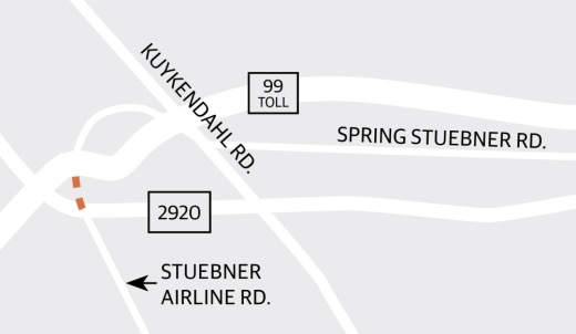 Harris County Precinct 4 is studying a project to extend Stuebner Airline Road from where it ends at FM 2920 to the Grand Parkway as a four-lane concrete paved section with an improved drainage system. (Ronald Winters/Community Impact Newspaper) 
