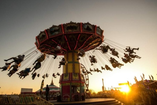 Chandler Chamber Ostrich Festival is a family-friendly event featuring ostrich-themed activities, national and regional musical entertainment, thrilling attractions, over 50 carnival rides, spectacular food, and upscale arts and crafts.  (Courtesy Steve LeVine Entertainment & Public Relations)