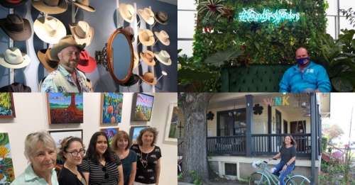 Jimmy Pierce Designs, Round Rock Garden Center, Tiemann Art Gallery and Wink Boutique are some of the businesses we featured in 2021. (Community Impact Newspaper)