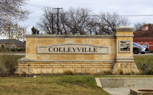 City of Colleyville sign
