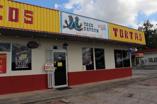 Taco Patron offers tacos, burritos and burgers throughout the week and menudo on the weekends. (Chandler France/Community Impact)