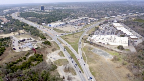 Work on the Oak Hill Parkway project remains a top focus in Southwest Austin. (Courtesy Falcon Sky Photography)