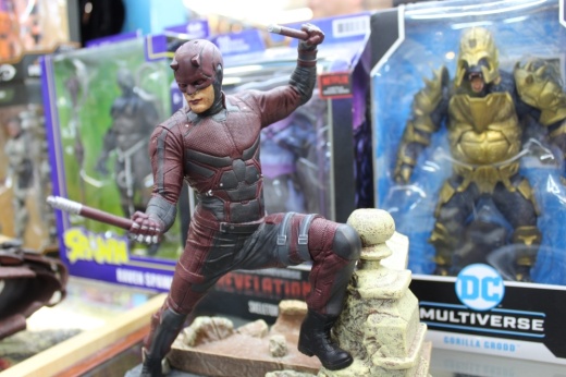 A Daredevil figure is on display at Misfit Toys in the Heights. 
(Photos by Shawn Arrajj/Community Impact Newspaper)