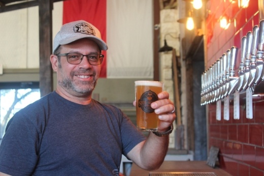 Owner Greg Plummer dreamed of operating his own brewery for most of his life, starting with his foray into brewing in his late teens. (Maggie Quinlan/Community Impact Newspaper)