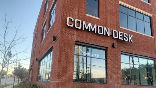 exterior of common desk building