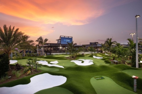 One of the top stories of 2021 was the announcement of the first Texas location of PopStroke, a Florida-based golf entertainment facility designed by Tiger Woods coming to the Katy area in 2022. (Courtesy Newquest Properties)