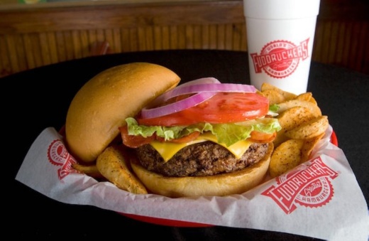 The Fuddruckers location in the Village of Grogans Mill is expected to close sometime in early 2022, according to company officials.  (Courtesy Fuddruckers)