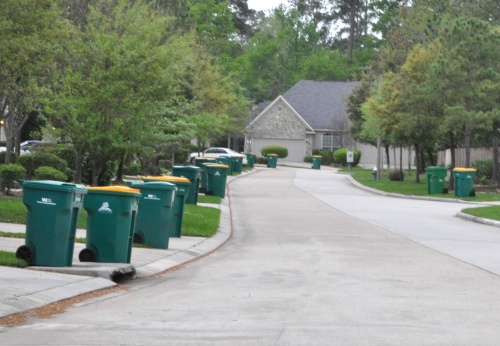 The Woodlands trash and recycling may experience delays in early January. (Courtesy The Woodlands Township)