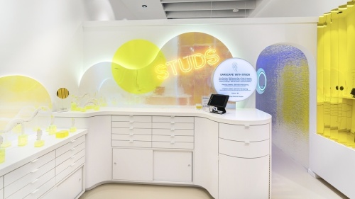 Studs opened an ear piercing studio in Domain Northside in November. (Courtesy Studs)