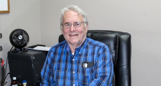 Steve Cosgrove opened Dynamic Travel & Cruises in Southlake in 1983. (Bailey Lewis/Community Impact Newspaper)