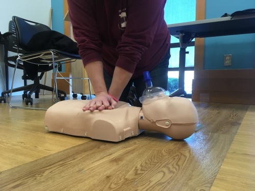 The Brentwood Fire & Rescue Department will offer four free CPR classes in February at the John P. Holt Brentwood Library. (Courtesy-Brentwood Fire & Rescue Department)