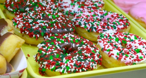 Sweet Shop Donuts makes its donuts fresh daily. (Sandra Sadek/Community Impact Newspaper)