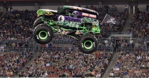 The Alamodome will be the setting for a Monster Jam Stadium Championship Series event Jan. 15 and 16. (Courtesy Monster Jam)