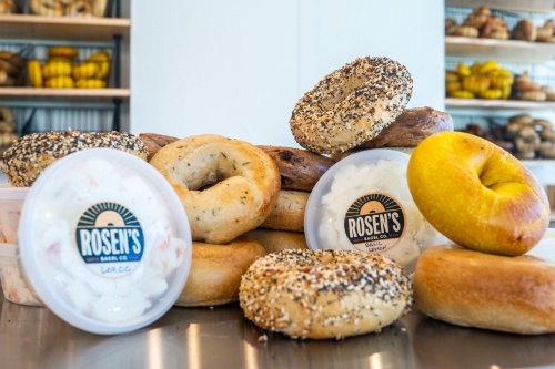 Rosen's Bagel Co. bagels and schmears