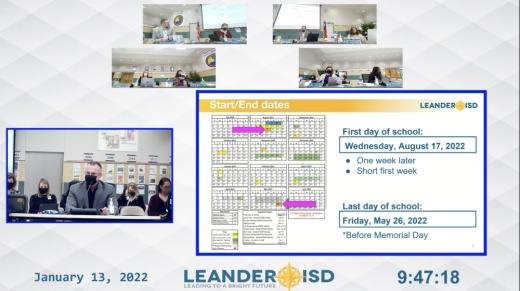 Leander ISD board looks at proposed 2022-23 calendar | Community Impact Leander ISD board looks at proposed 2022-23 calendar | Community Impact