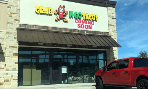 Grab N Go Tacos, a Spring-based street taco restaurant, will open a new location at Valley Ranch Town Center in New Caney on March 1. (Lagala Doran/Community Impact Newspaper)